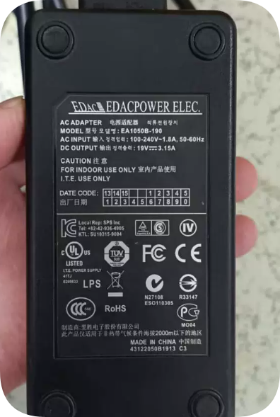*Brand NEW* Original EA1050B-190 AC DC Adapter JDSU MTS 6000 OTDR Charger Cable Power Su